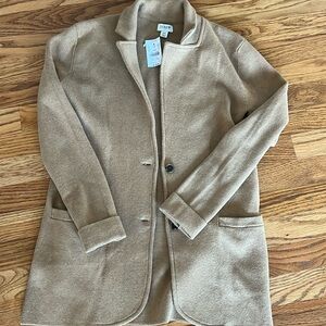 NWT J. Crew Factory sweater blazer, XS.